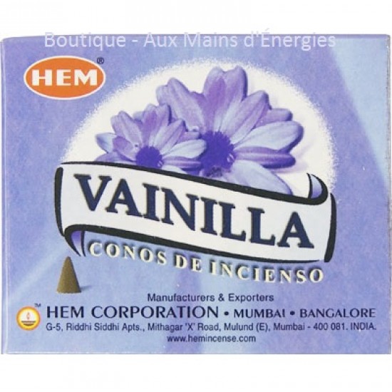Incense HEM cones-Vanilla